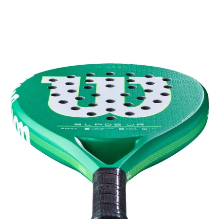 Ракетка для падела WILSON Blade Jr  V4 Padel, WR213811U0, для начин-х, стекловолокно, зеленый за 14&nbsp;934.50 ₽ купить в Казани