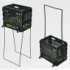 Корзина для теннисных мячей HEAD TM7003, на 72 мяча, пластик, черный