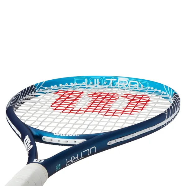 Ракетка б/т Wilson Ultra Power 105 Gr2, WR147010U2, для любит, композит, со струнами, темносин-бел за 11&nbsp;662 ₽ в Казани