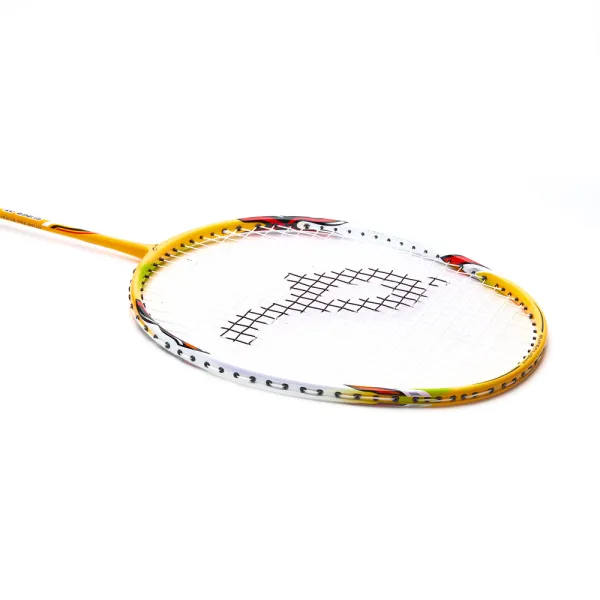 Ракетка для бадм. DOUBLE FISH JINQUE QT-1600, для продвинутых,карбон со струнами,литая,оранжевый за 2&nbsp;813.50 ₽ в Казани