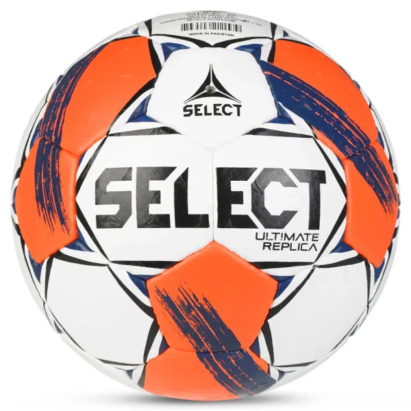 Мяч ганд. SELECT Ultimate Replica v25, 3572858745, р.3(Senior), ПУ,руч.сш, бел-оранж-т.син за 5&nbsp;373.70 ₽ в Казани