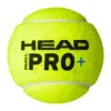 Мяч для падела HEAD Padel Pro+, 540203, уп.3 шт, FIP Approved, войлок,нат.резина,желтый за 933.30 ₽ купить в Казани