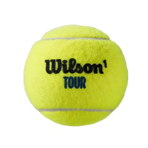 Мяч теннисный WILSON Tour Premier All Court, WRT119400, одобр.ITF, фетр, нат.резина,. уп.4 шт за 1&nbsp;676.20 ₽ в Казани