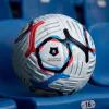 Мяч футб. KELME Russian Premier League, 7601QU5216-100, р.5, FIFA Pro, 10п, ПУ, термосш, бел-син-кр за 10&nbsp;672.60 ₽ купить в Казани